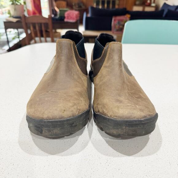 Danner Men's Crafter Romeo 3" Brown Hot Weather Leather Work Boots Sz 14 - Picture 3 of 10